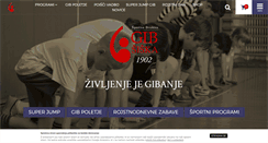 Desktop Screenshot of gib-sport.com